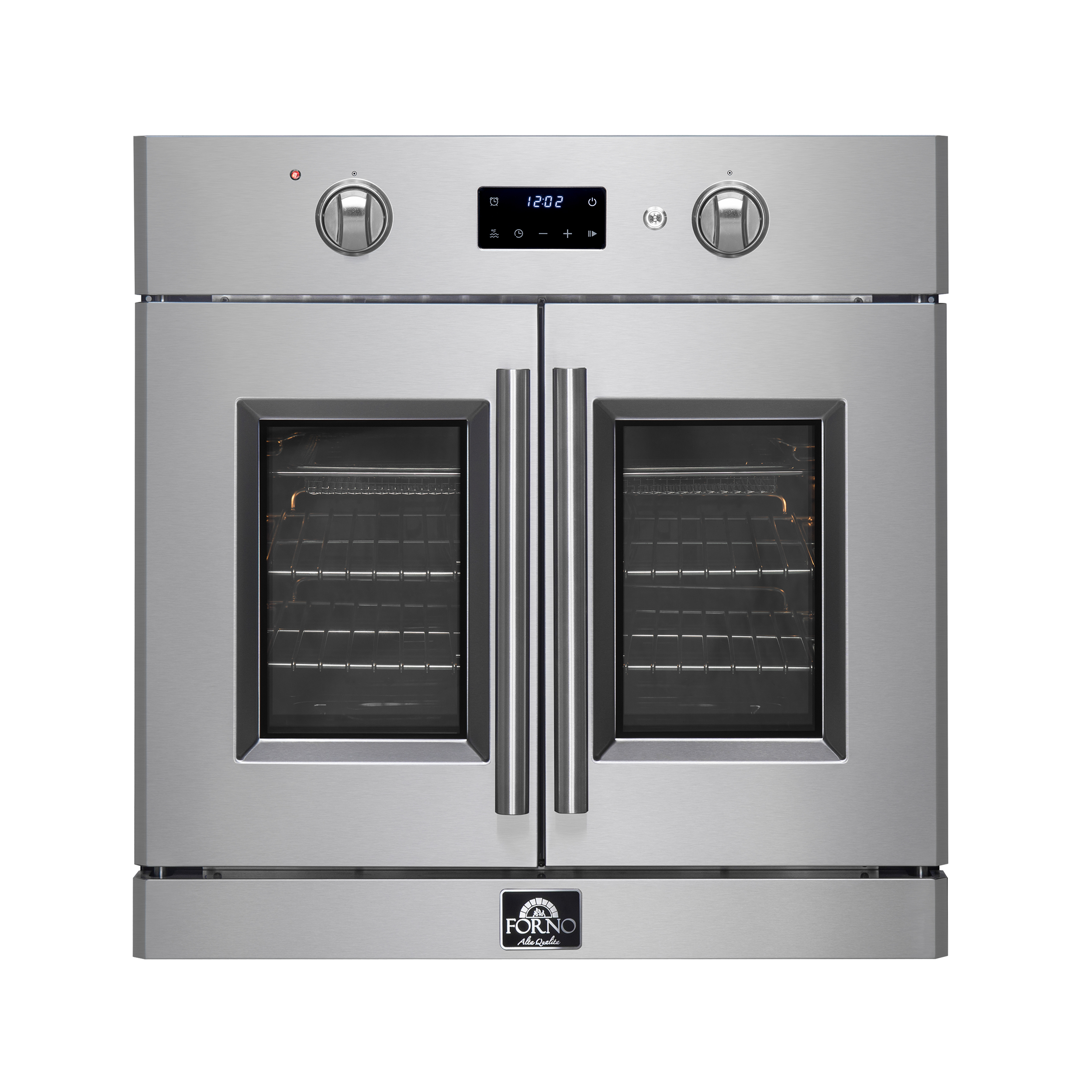 Forno 30" / 3.7 CF Electric Single Wall Oven, French Door, Convection