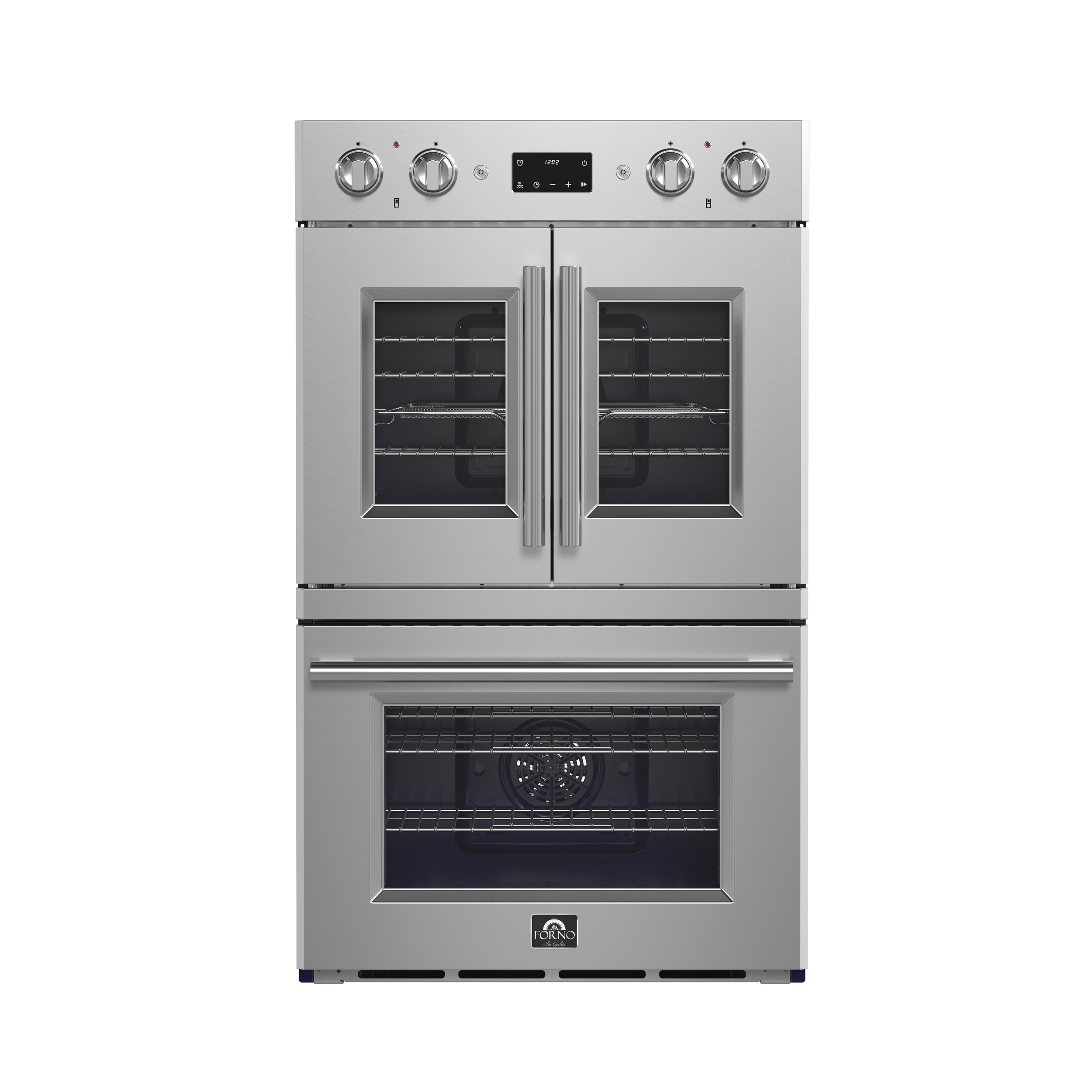 Forno 30" / 7.4 CF Electric Double Wall Oven, French Door, Convection