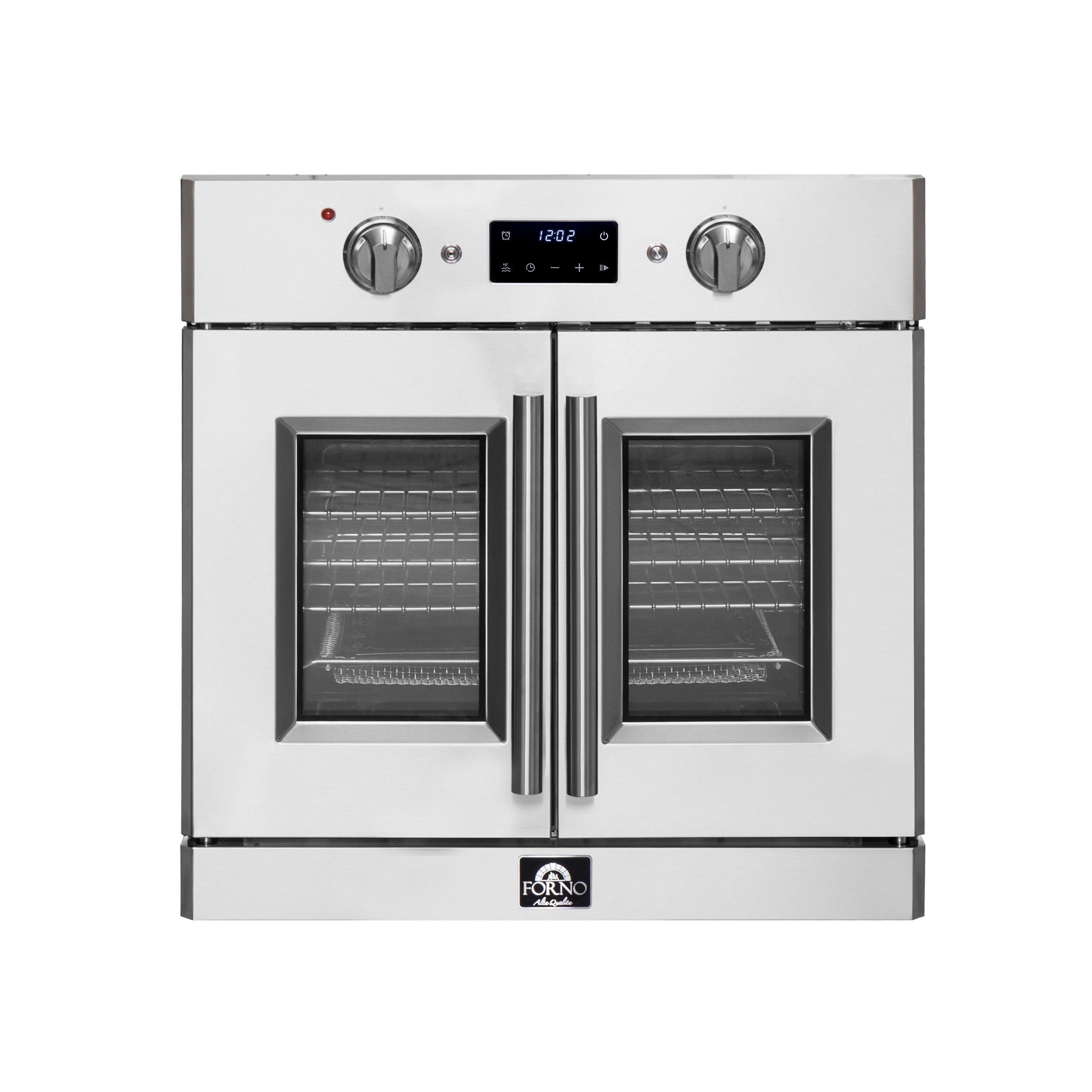Forno 30" / 3.7 CF Electric Single Wall Oven, French Door