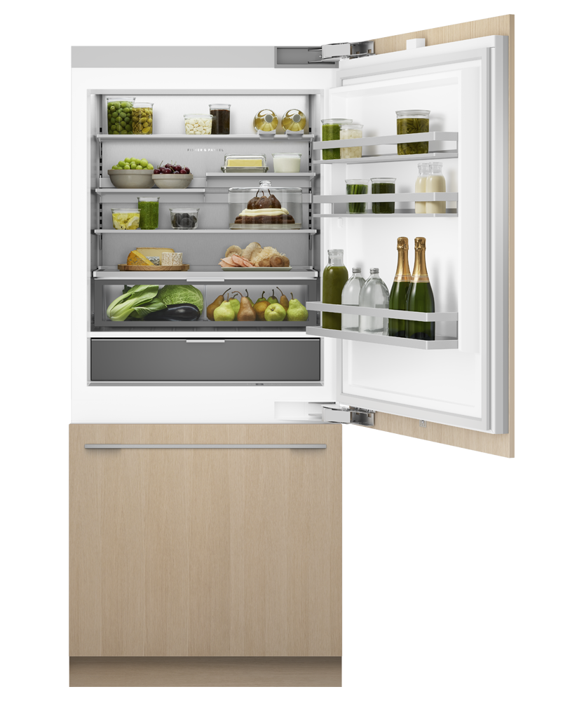 Model: RS3684WRUVE1 | Fisher and Paykel 36" Series 11 Integrated Refrigerator Freezer, Ice & Water