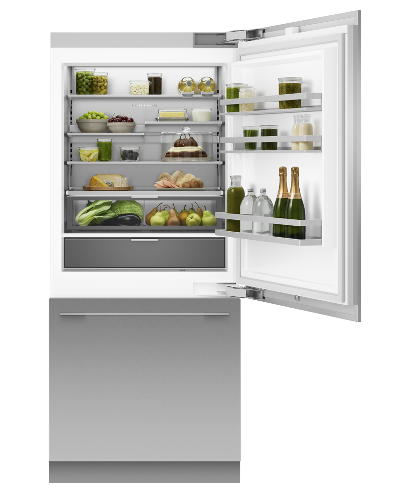 Model: RS3684WRUVE1 | Fisher and Paykel 36" Series 11 Integrated Refrigerator Freezer, Ice & Water