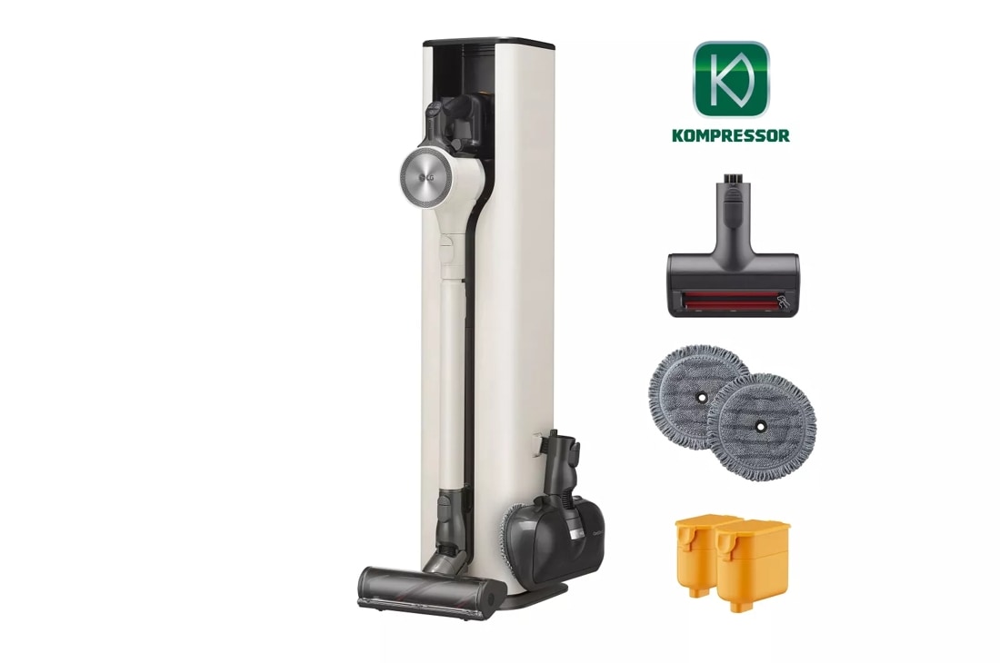 LG CordZero All in One Cordless Stick Vacuum with Auto Empty & Power Mop (A939KBGS)