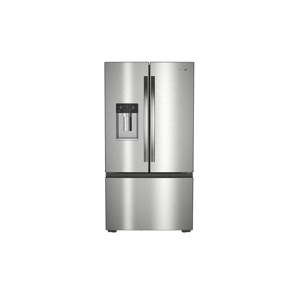 Whirlpool 36-inch Wide French Door Refrigerator with In-Door Water & Ice - 23 cu. ft.