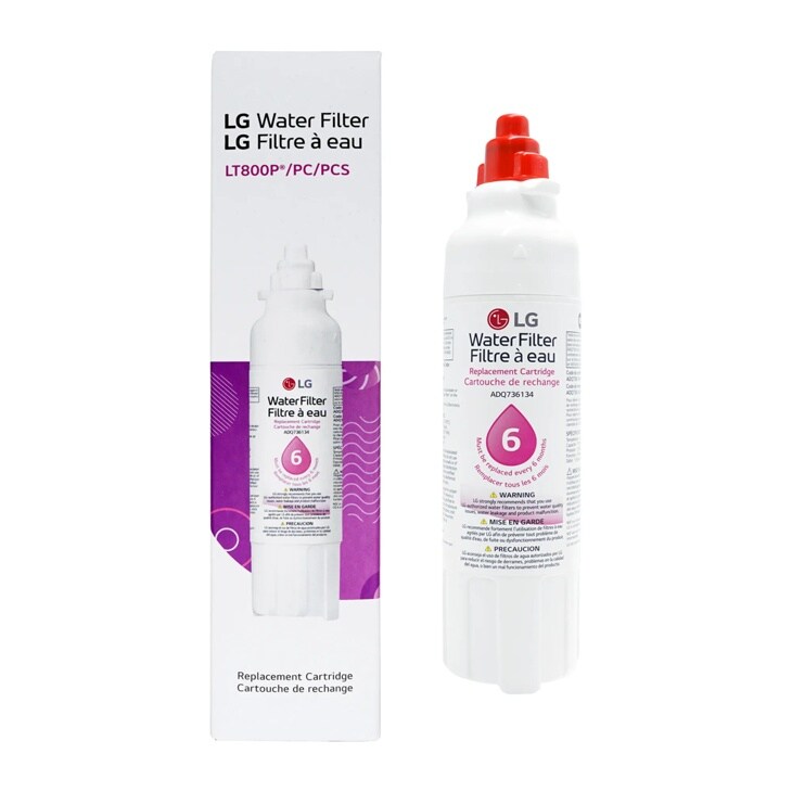 Model: LT800P | LG LG LT800P - 6 Month / 200 Gallon Capacity Replacement Refrigerator Water Filter