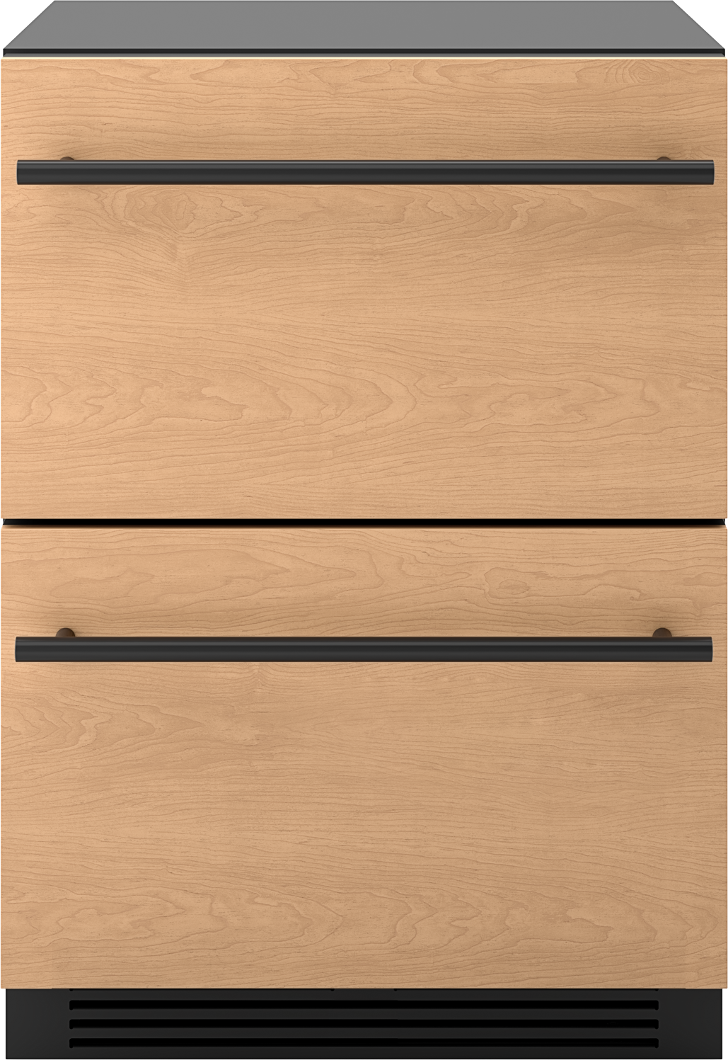 Zephyr Presrv Refrigerator & Freezer Drawers, Panel-Ready, 2 Zones, SS Drawer