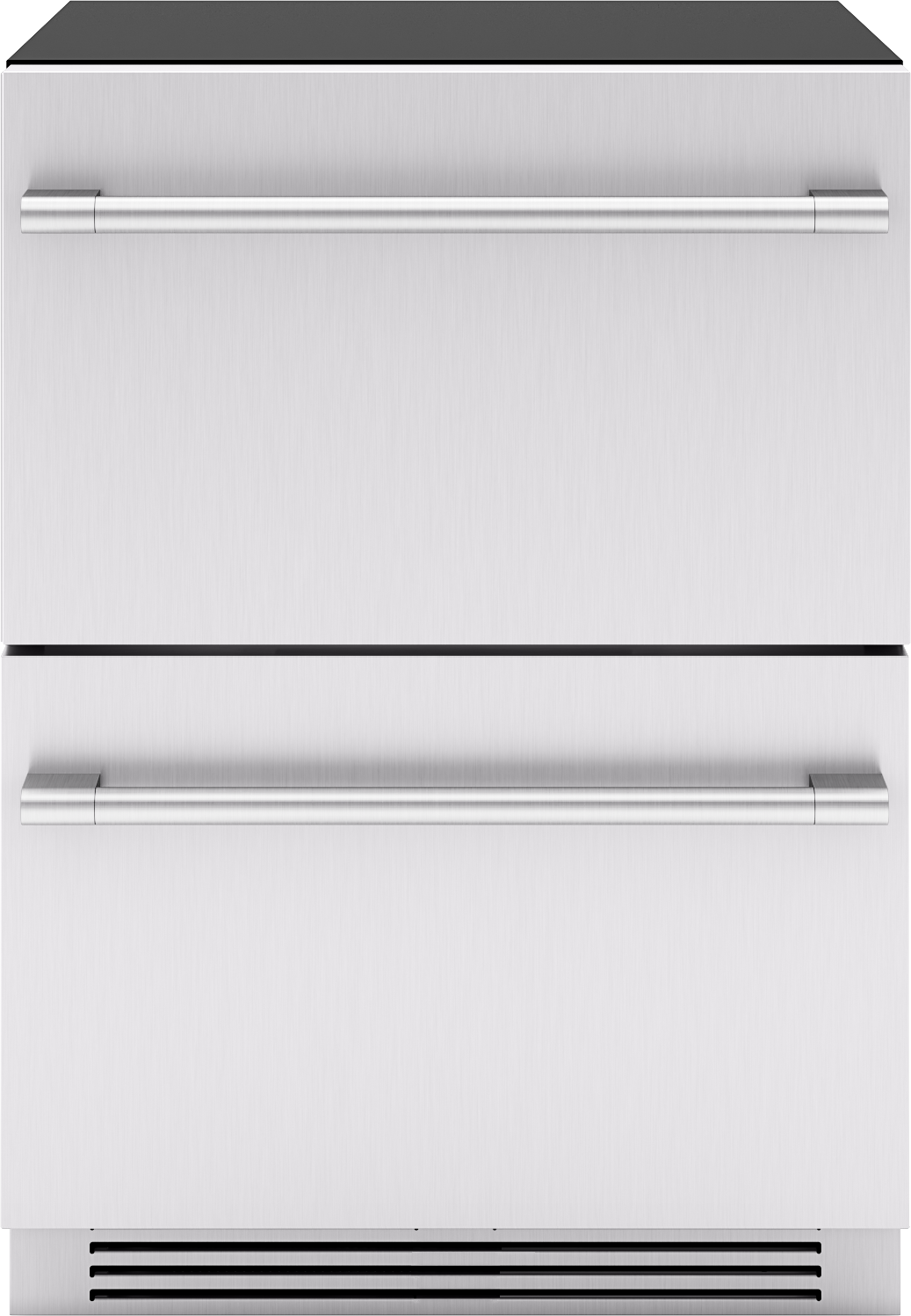 Zephyr Presrv Refrigerator & Freezer Drawers, SS, 2 Zones, SS Drawer