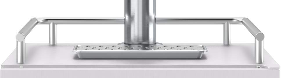 Zephyr Kegerator Drink Guardrail 24"