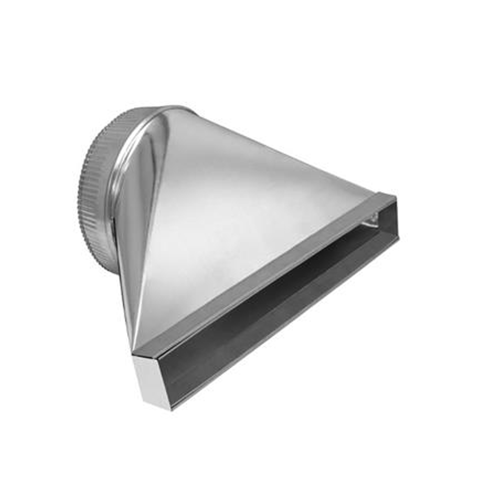 Zephyr Rect. 1-7/8in X 19in to 10in Round transition DLI