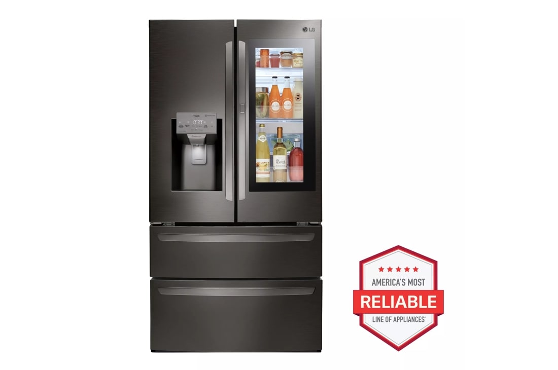 LG 28 cu. ft. Smart wi-fi Enabled InstaView Door-in-Door Refrigerator