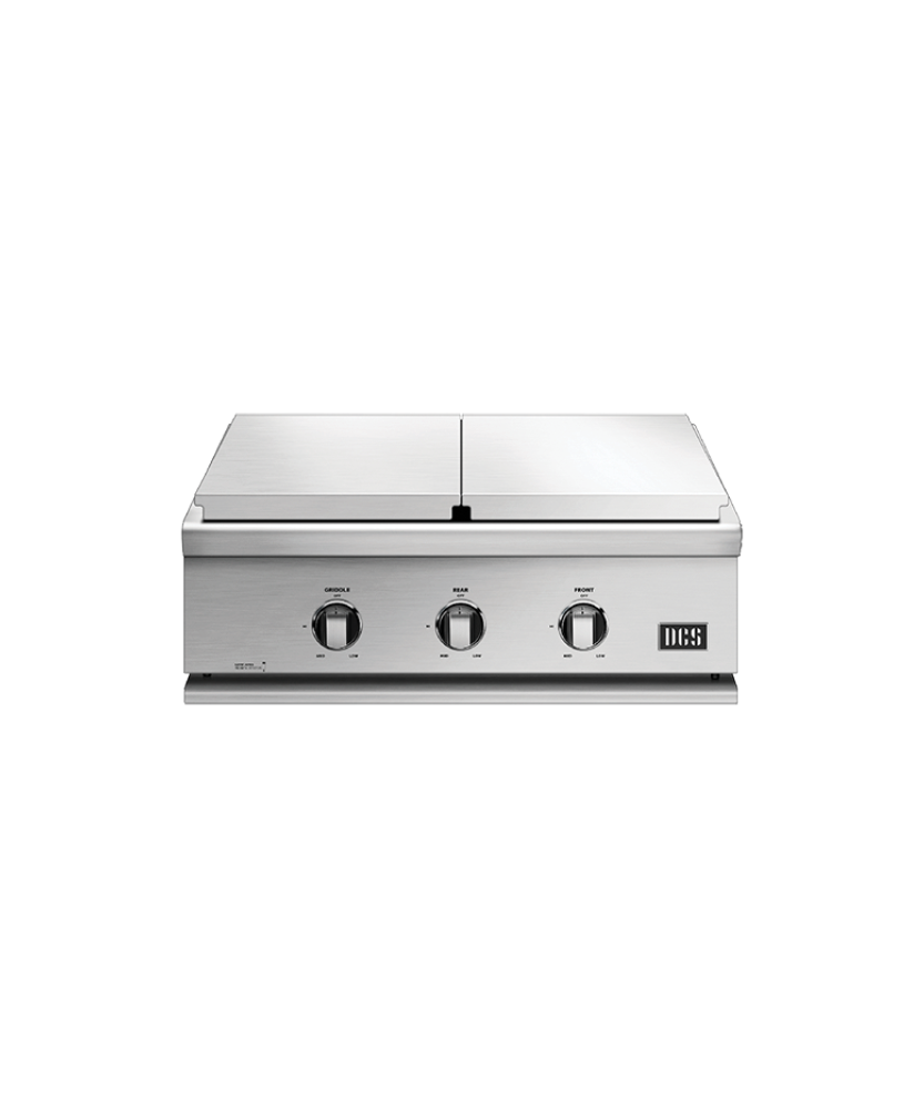 Model: BFGC-30BGD-N | DCS 30" Series 7 Griddle/Double Side Burner, Natural Gas