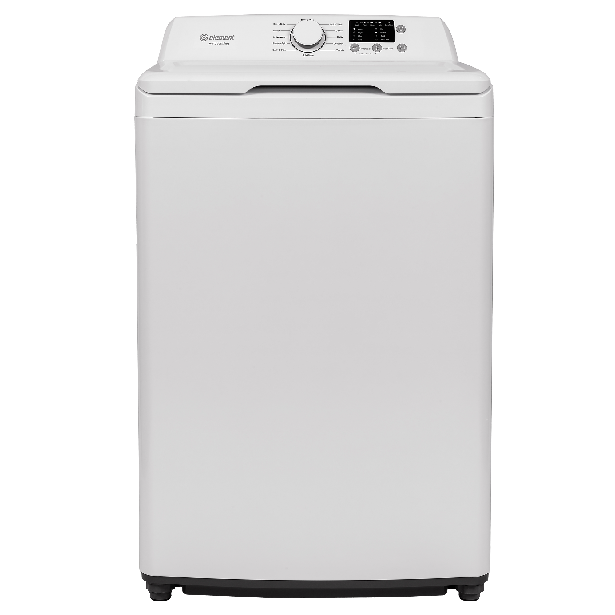 Element Element Electronics 3.7 cu. ft. Top Load Washing Machine with Agitator - White (EATW2537CW)