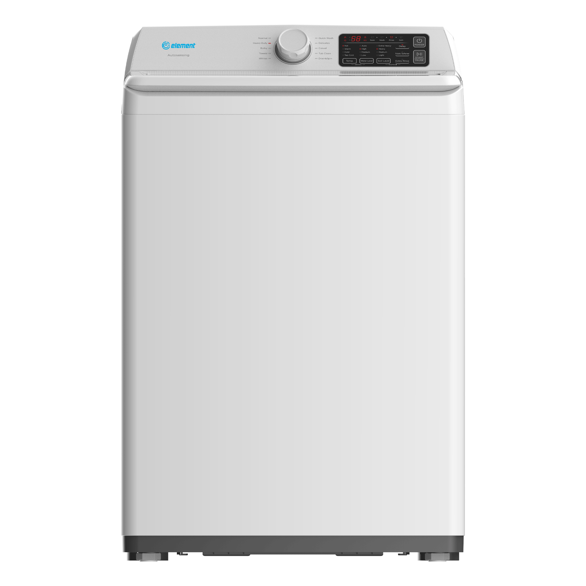 Element Element Electronics 4.1 cu. ft. Top Load Washing Machine with Agitator - White (ENW1084TXBW)