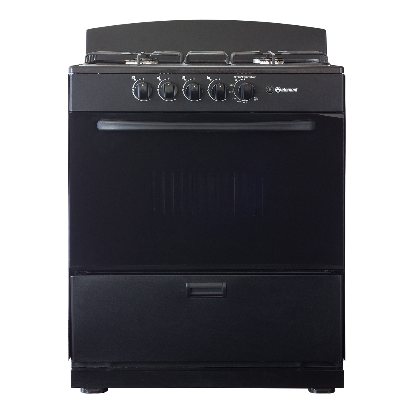 Element Element Electronics 4.0 cu. ft. 30, 4-Burner Gas Range (EEGR3A4MCCB)