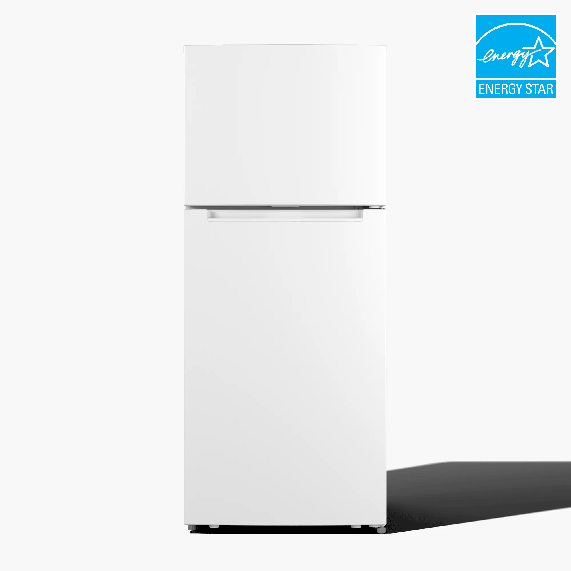 Element Electronics 17.6 cu. ft. Top Freezer Refrigerator, Ice Maker Ready - White, ENERGY STAR (ENR18TFGCW)