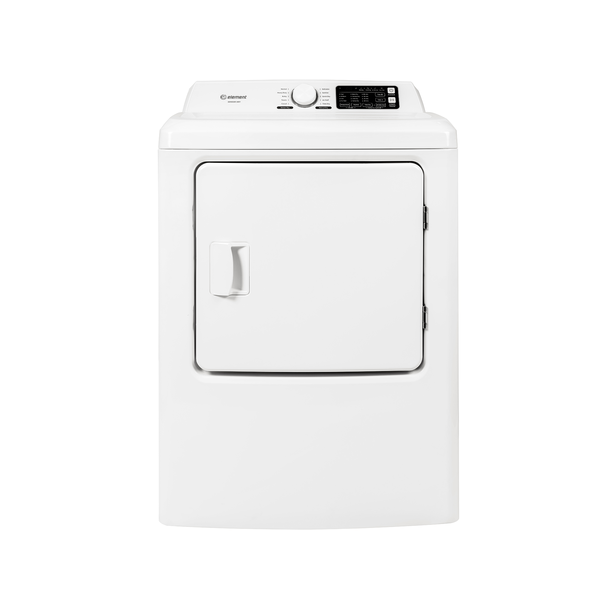 Element Element Electronics 6.7 cu. ft. Front Load Electric Dryer - White (ETDE6727CW)