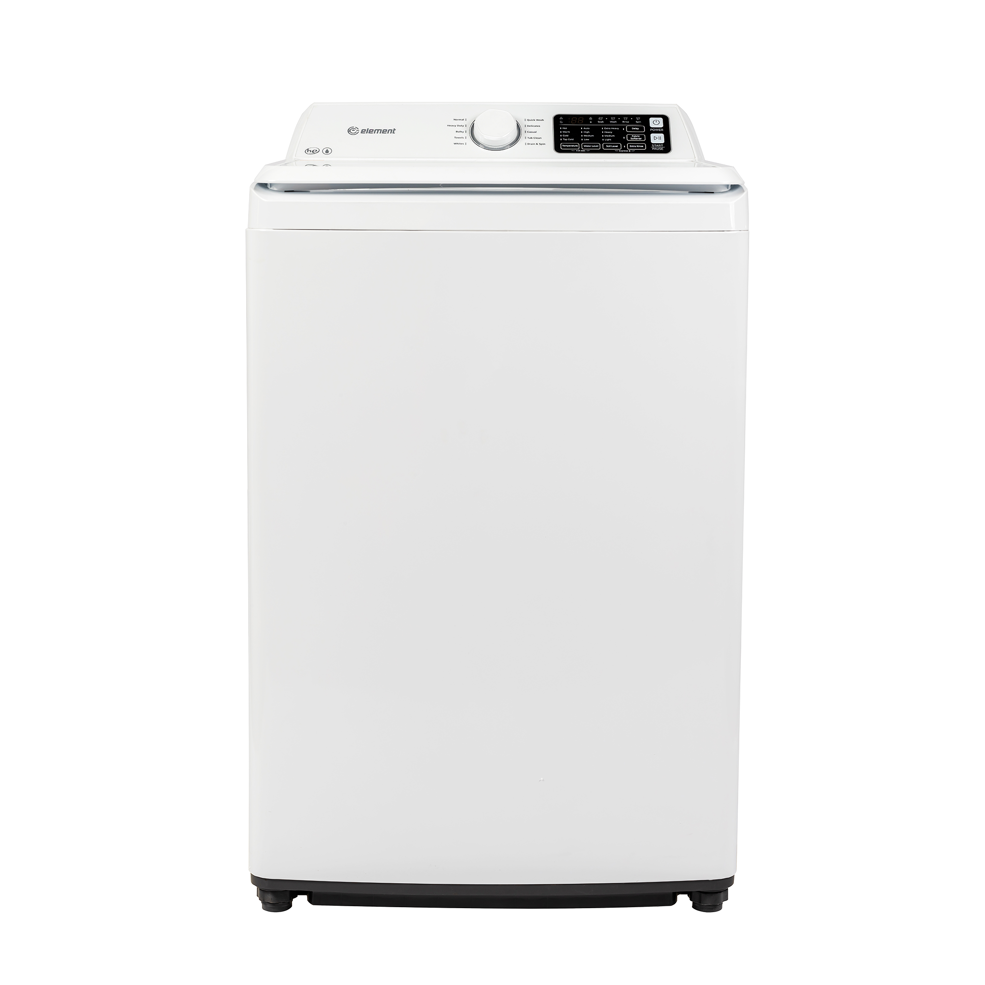 Element Element Electronics 3.7 cu. ft. Top Load Washing Machine with Agitator - White (ETW3725BW)