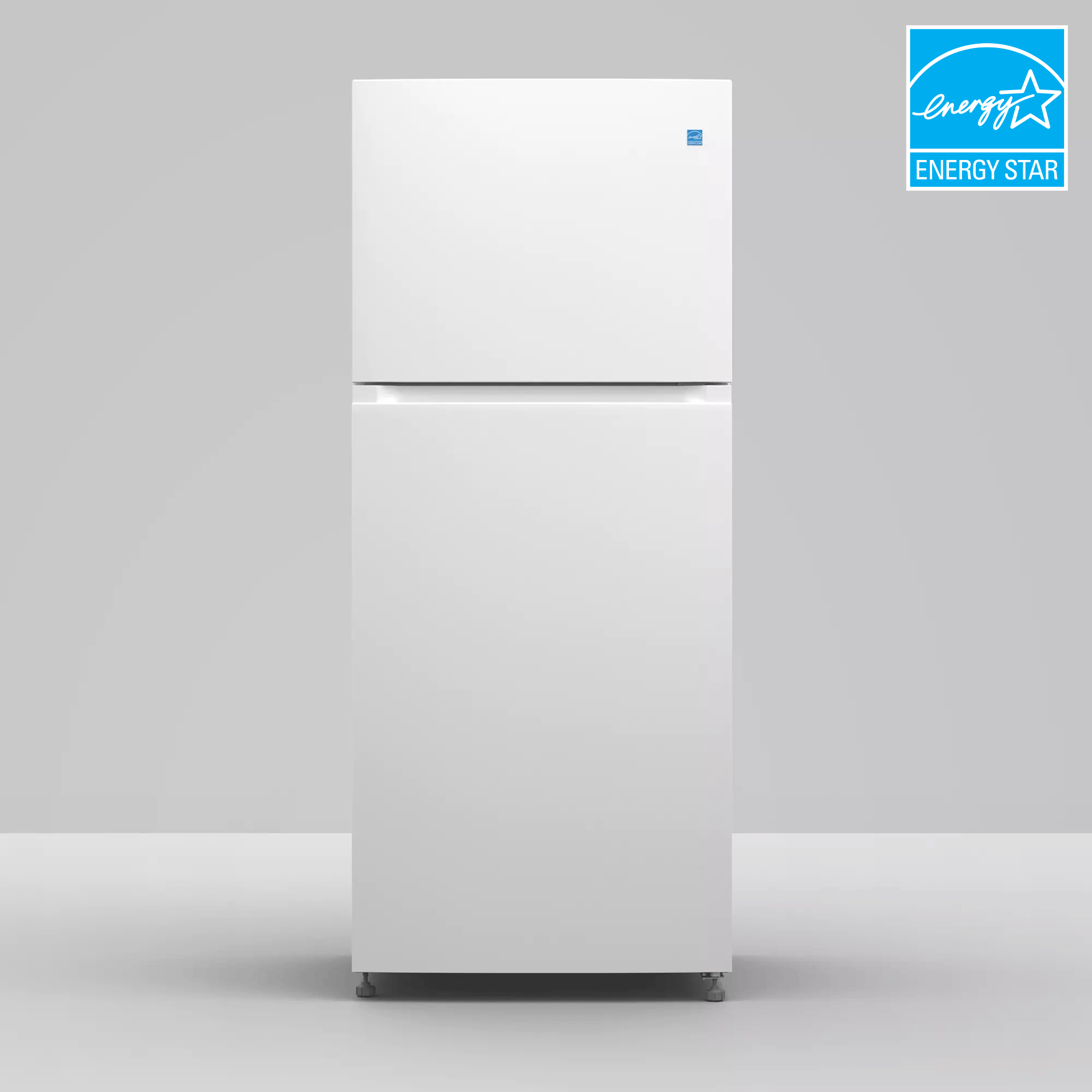 Element Element Electronics 15.0 cu. ft. Top Mount Refrigerator - White, ENERGY STAR (EATG15000W)