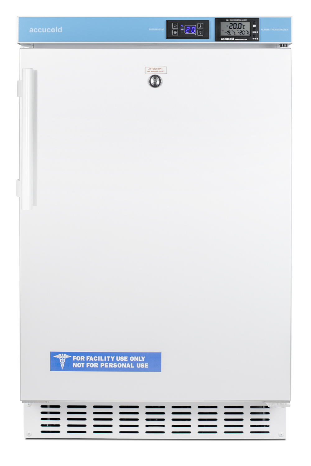 Summit 20 Wide Built-In Pharmacy All-Freezer, ADA Compliant