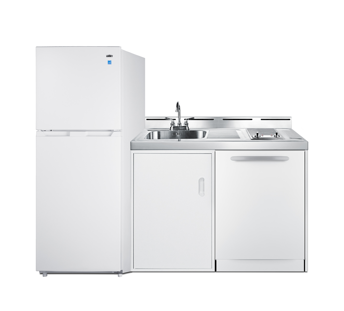 Summit 71 Wide All-In-One Kitchenette with Dishwasher