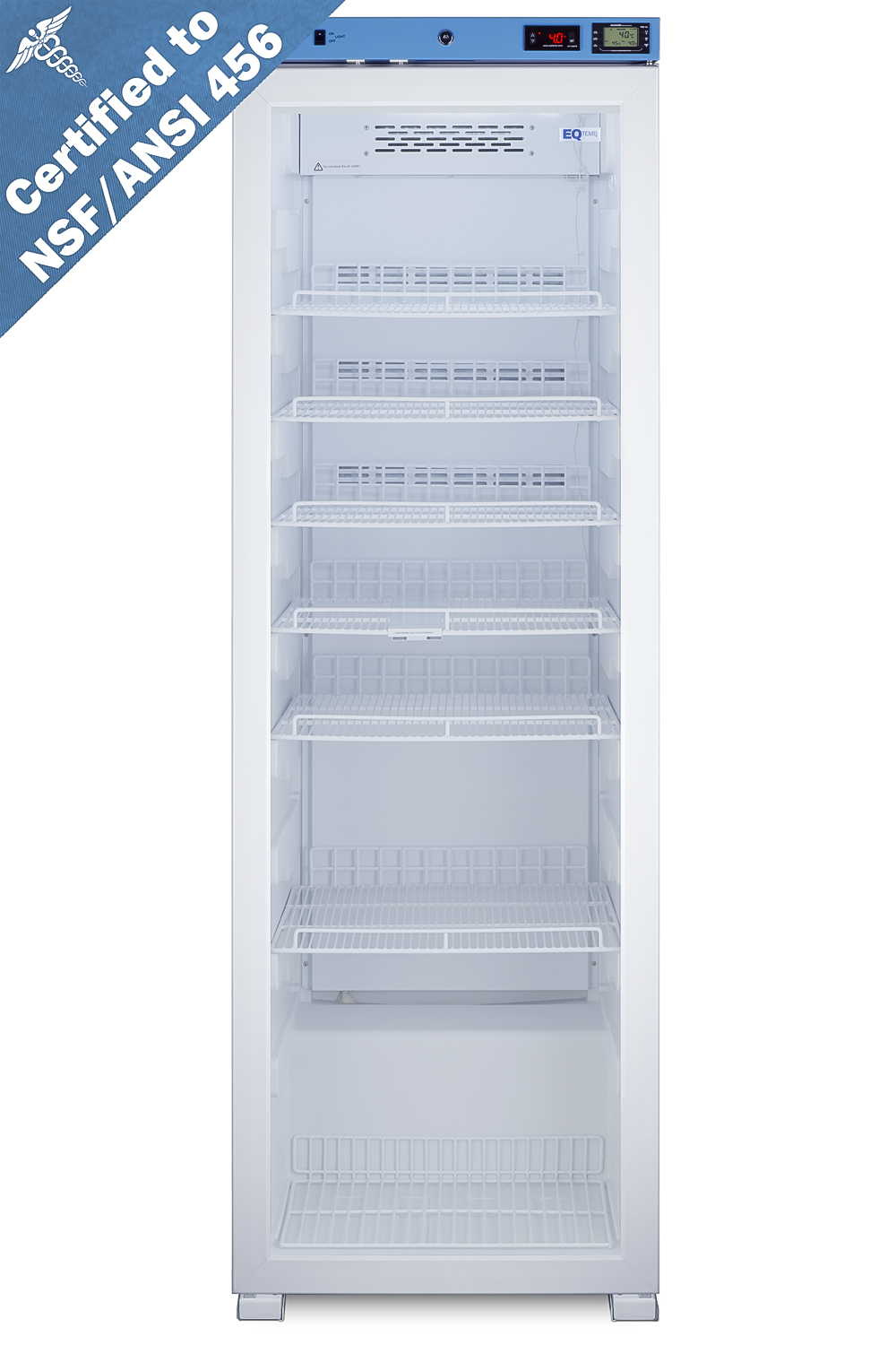 Summit 24 Wide Upright Medical Refrigerator, Certified to NSF/ANSI 456 Vaccine Storage Standard