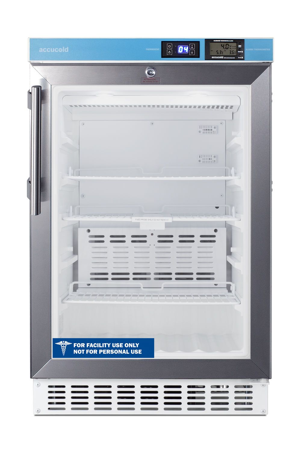 Summit 20 Wide Built-In Pharmacy All-Refrigerator, ADA Compliant