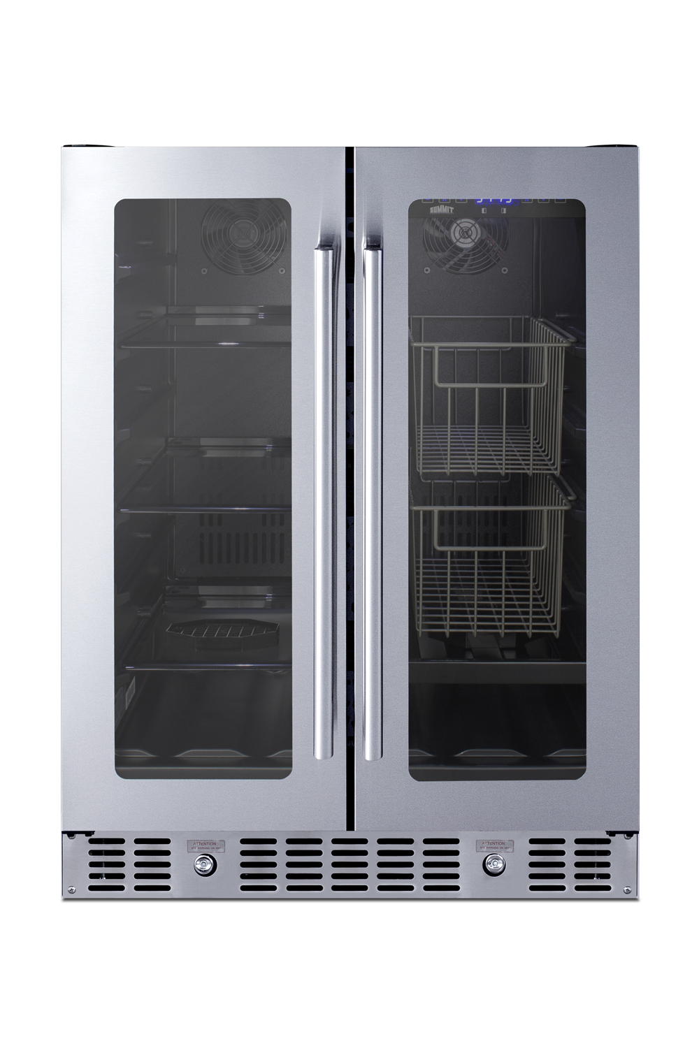 Summit 24 Built-In Dual-Zone Produce Refrigerator, ADA Compliant