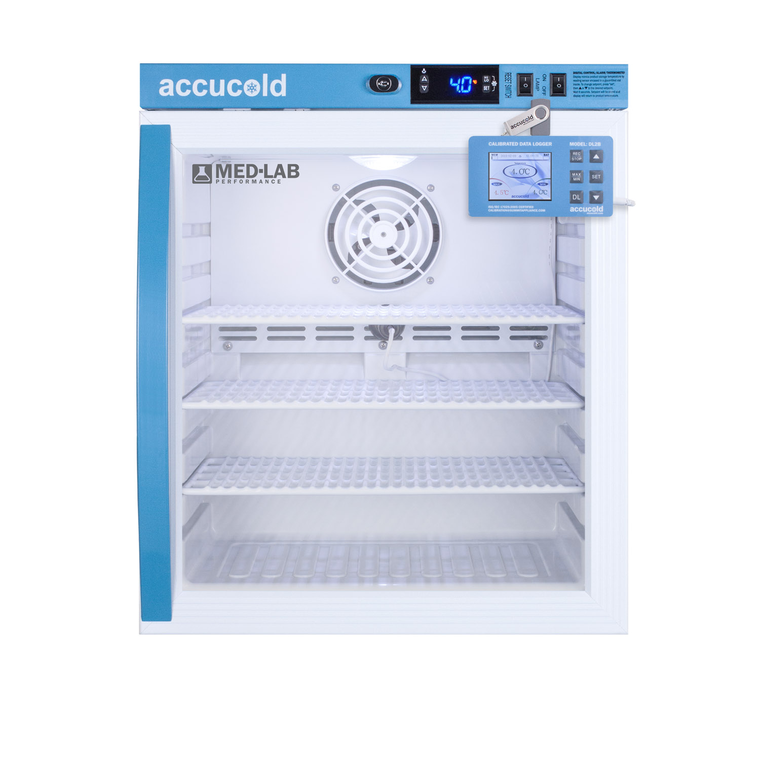 Summit 1 Cu.Ft. Compact Laboratory Refrigerator