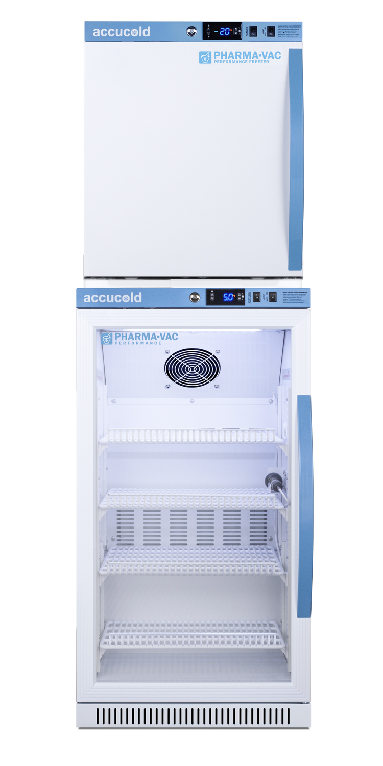 Summit 20 Wide Performance Series All-Refrigerator/All-Freezer Combination