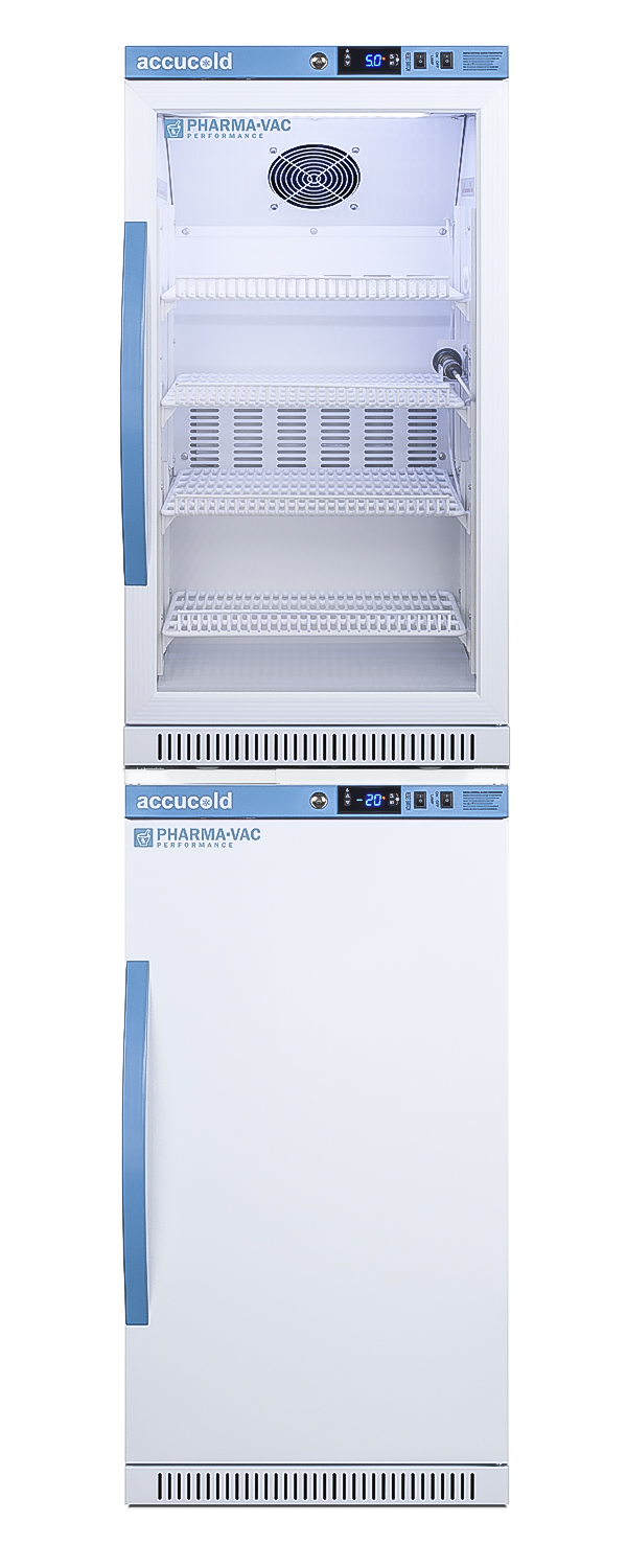 Summit 20 Wide Performance Series All-Refrigerator/All-Freezer Combination