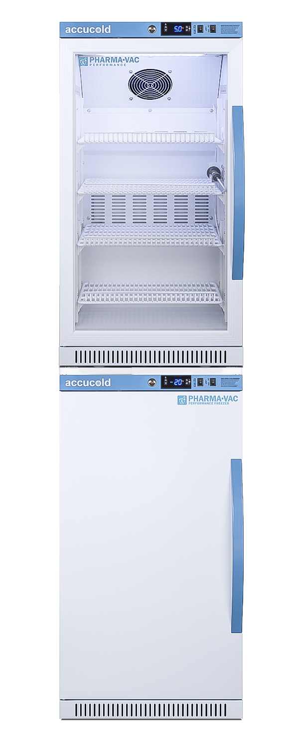 Summit 20 Wide Performance Series All-Refrigerator/All-Freezer Combination