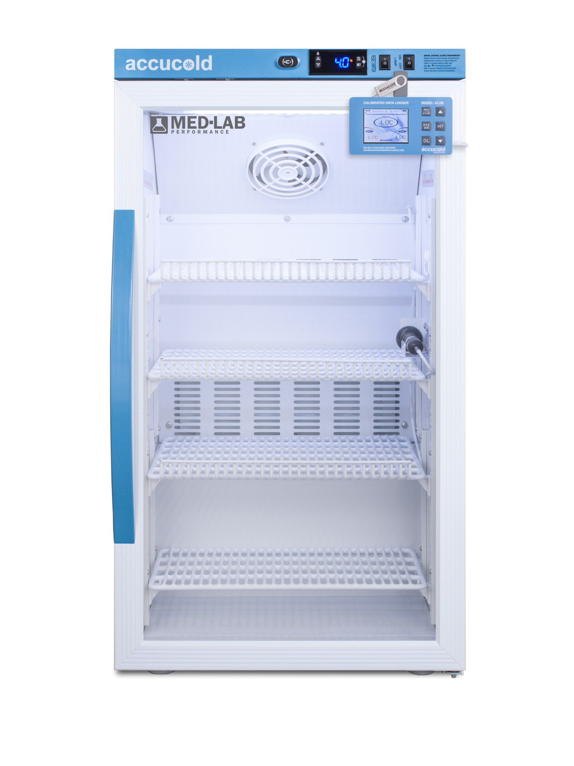 Summit 3 Cu.Ft. Counter Height Laboratory Refrigerator