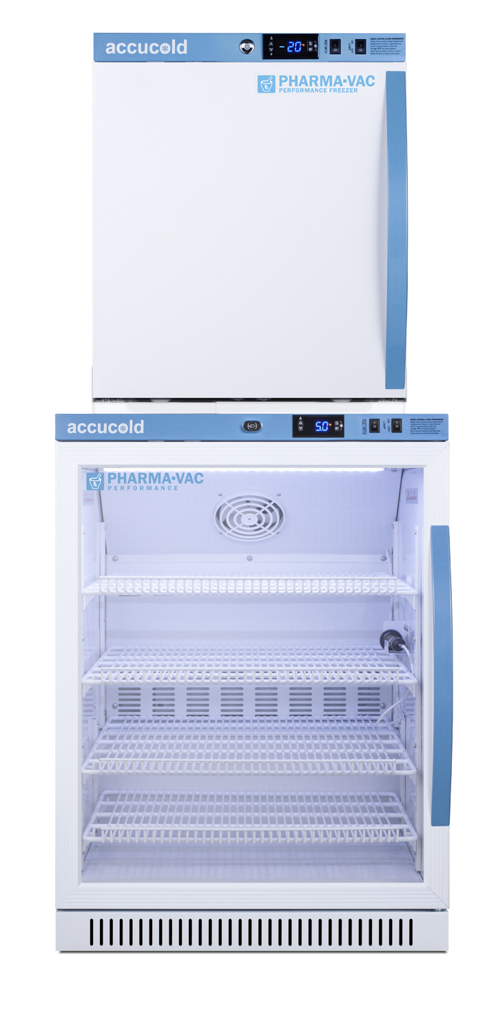 Summit 24 Wide Performance Series All-Refrigerator/All-Freezer Combination