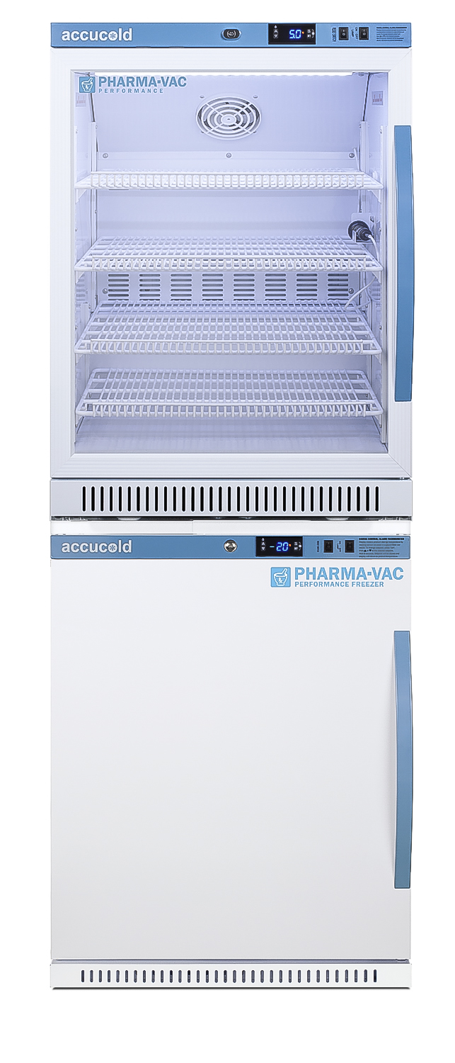 Summit 24 Wide Performance Series All-Refrigerator/All-Freezer Combination