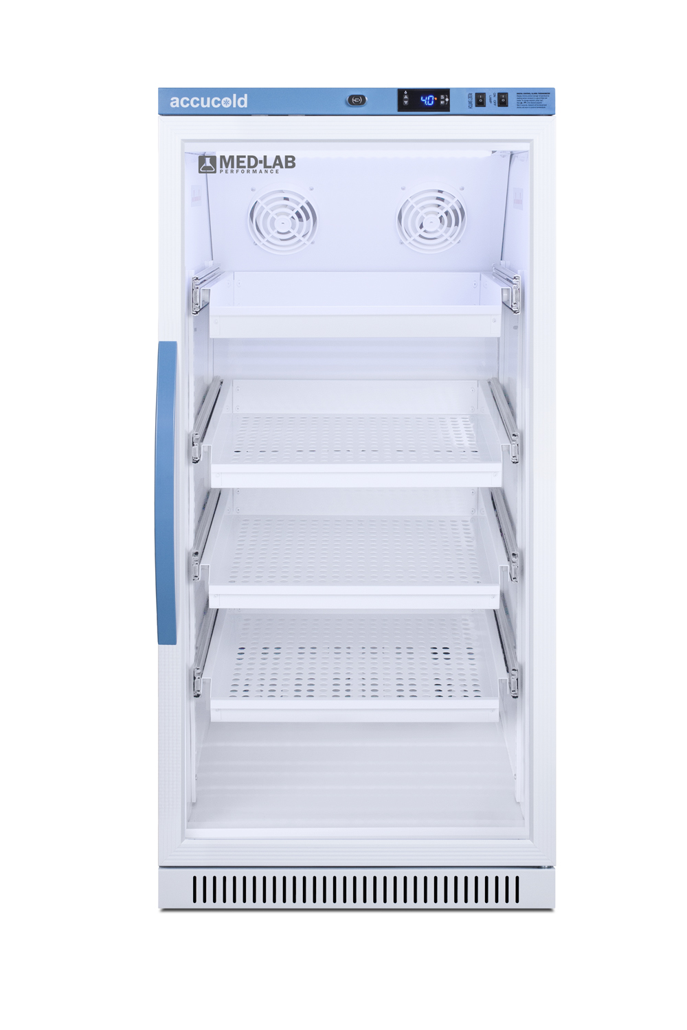 Summit 8 Cu.Ft. Upright Laboratory Refrigerator with Removable Drawers