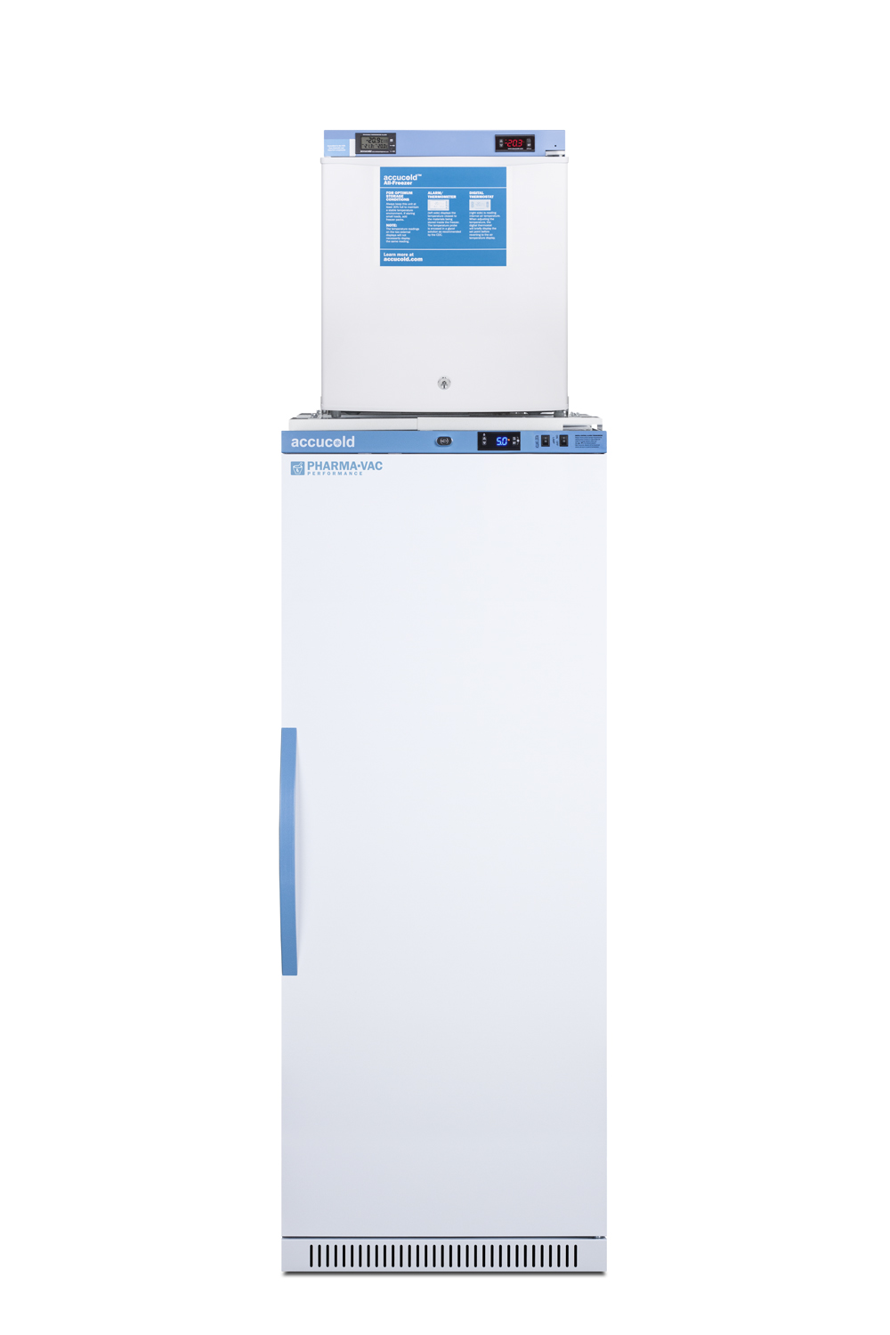 Summit 24 Wide All-Refrigerator/All-Freezer Combination