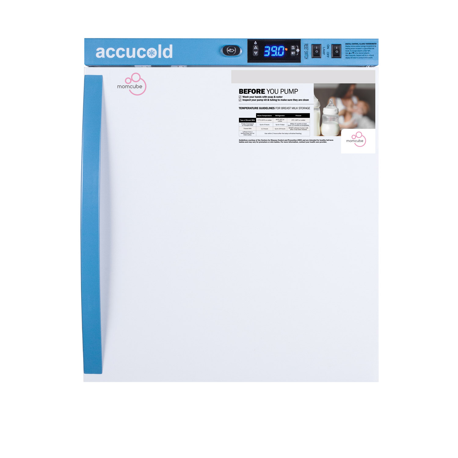 Summit 1 Cu.Ft. Countertop MOMCUBE® Breast Milk Refrigerator