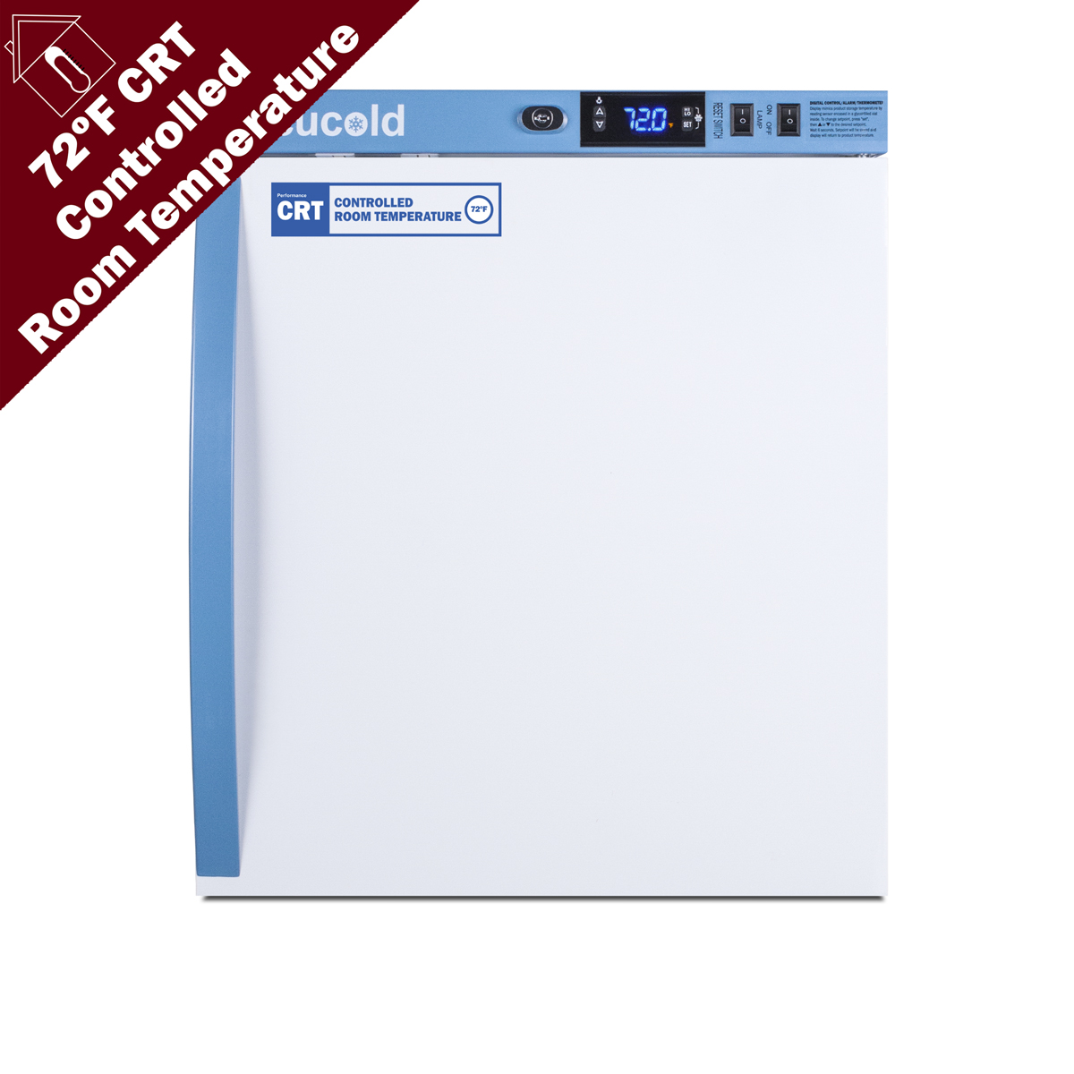 Summit 1 Cu.Ft. Compact Controlled Room Temperature Cabinet