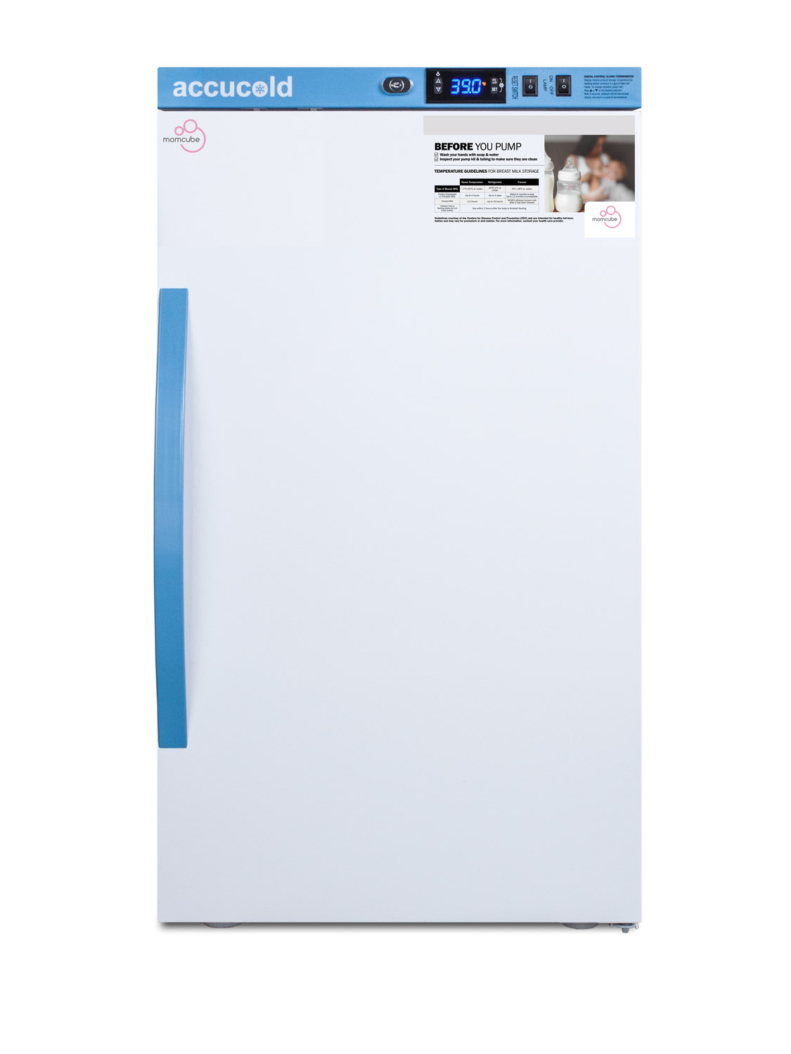 Summit 3 Cu.Ft. MOMCUBE® Breast Milk Refrigerator, Counter Height