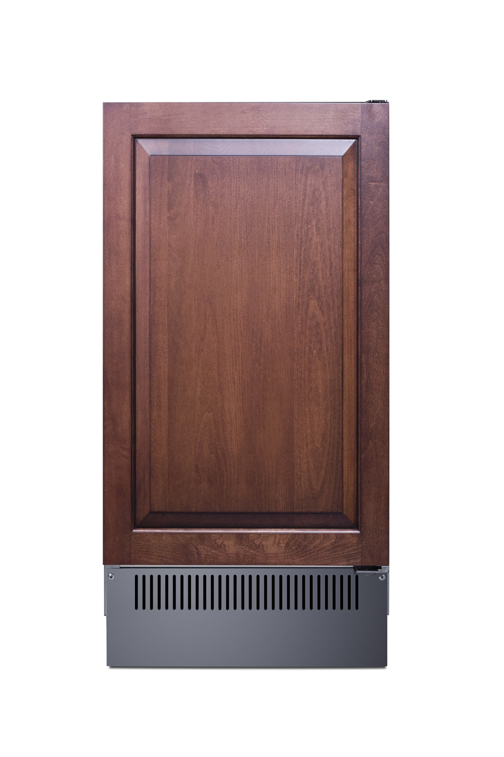 Summit 18 Wide Clear Outdoor Icemaker (Panel Not Included)
