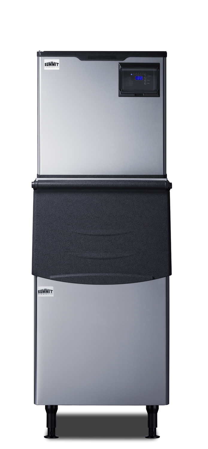 Summit 350 lb. Commercial Ice Machine With Stainless Steel Bin