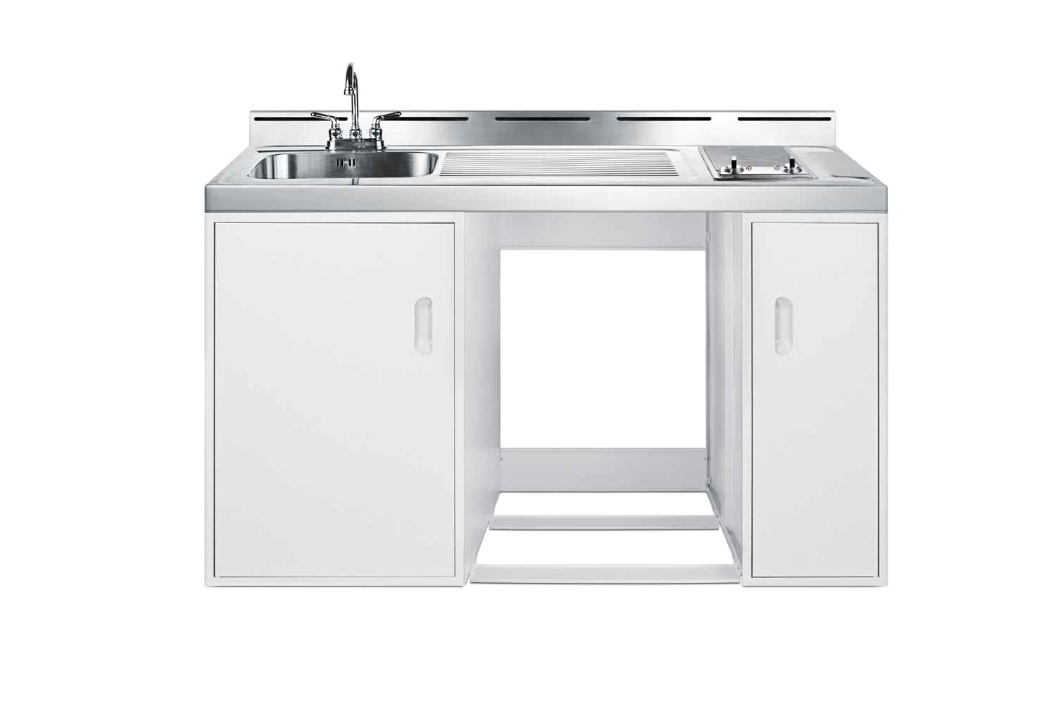 Summit 60 Wide All-In-One Kitchenette (Refrigerator Not Included)