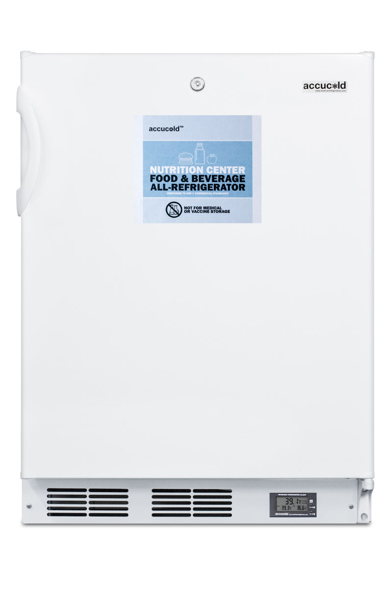 Summit 24 Wide Built-In All-Refrigerator, ADA Compliant