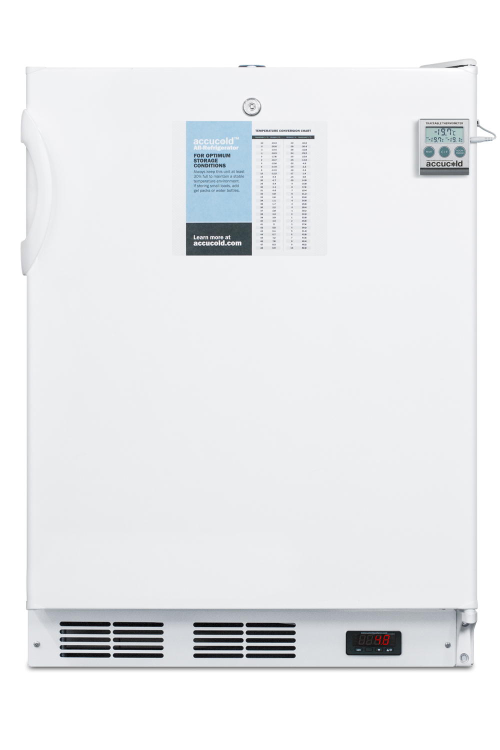 Summit 24 Wide Built-In All-Refrigerator, ADA Compliant