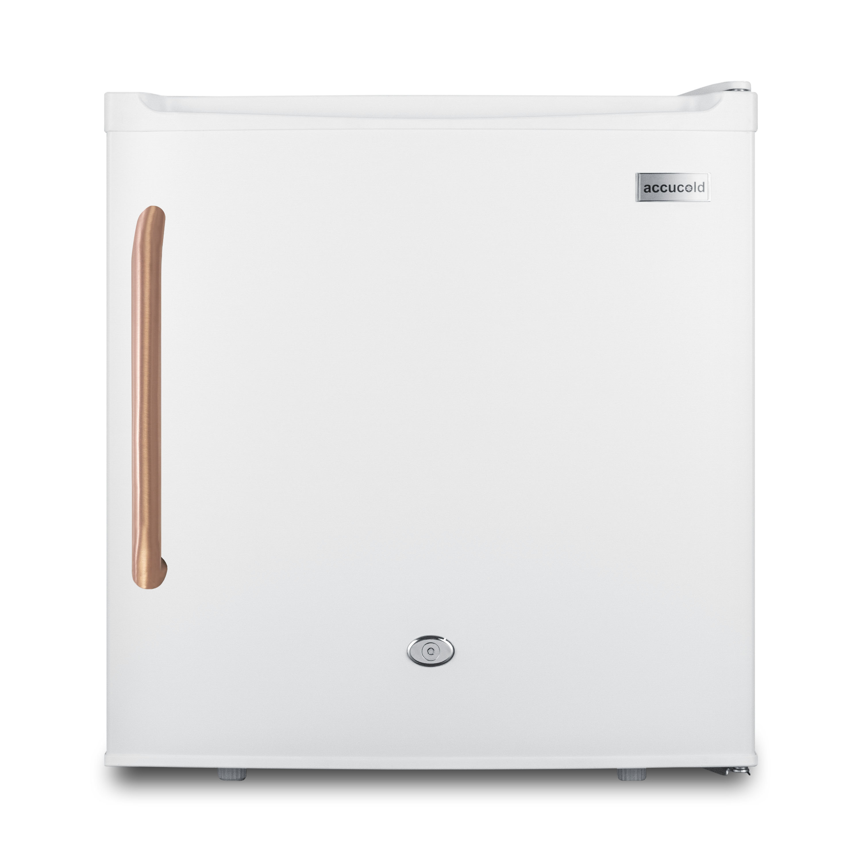 Summit Compact All-Refrigerator with Antimicrobial Pure Copper Handle