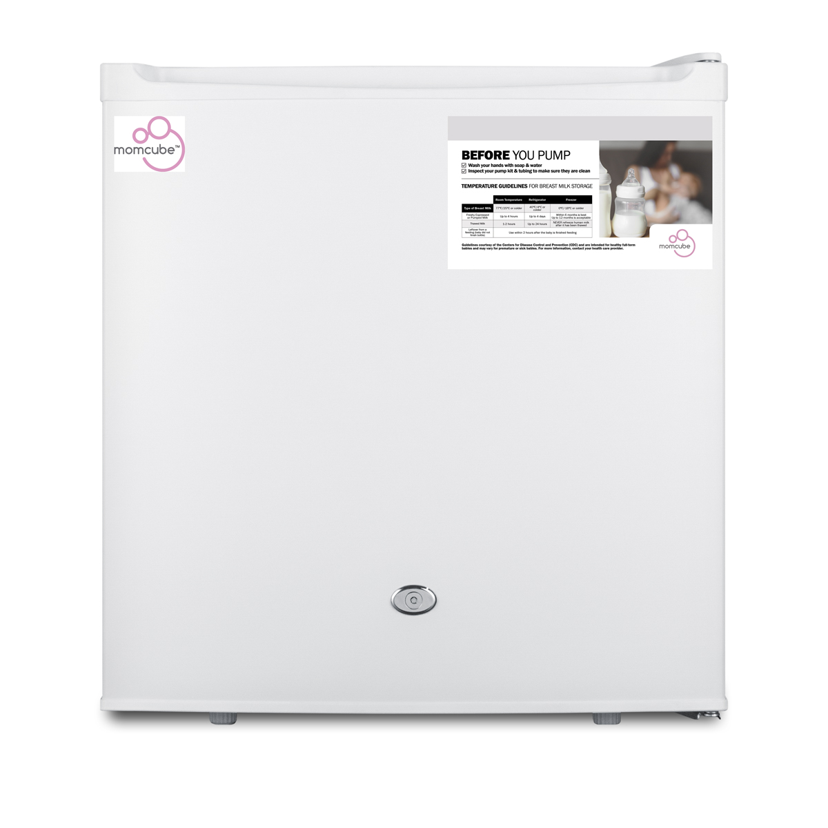 Summit 19 Wide Compact MOMCUBE® Breast Milk Refrigerator