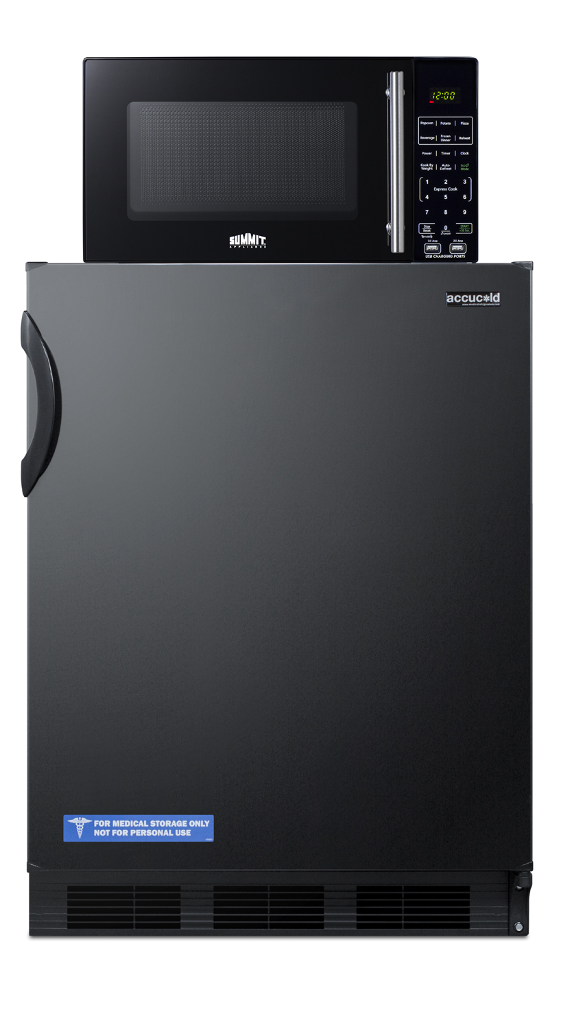 Summit Microwave/Refrigerator-Freezer Combination with Allocator