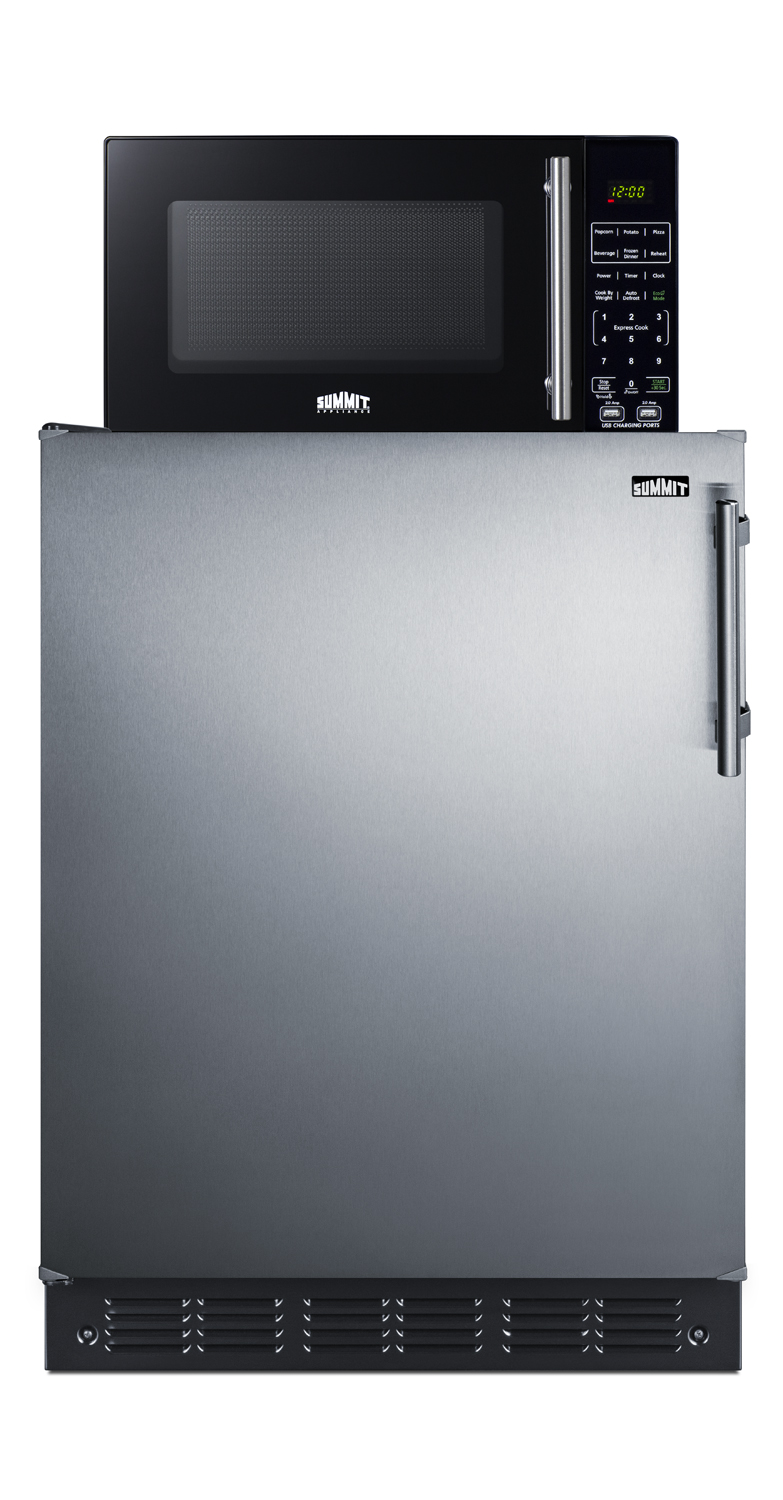 Summit Microwave/Refrigerator Combination with Allocator