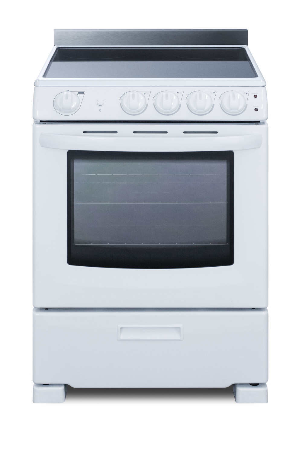 Summit 24 Wide Electric Smooth-Top Range