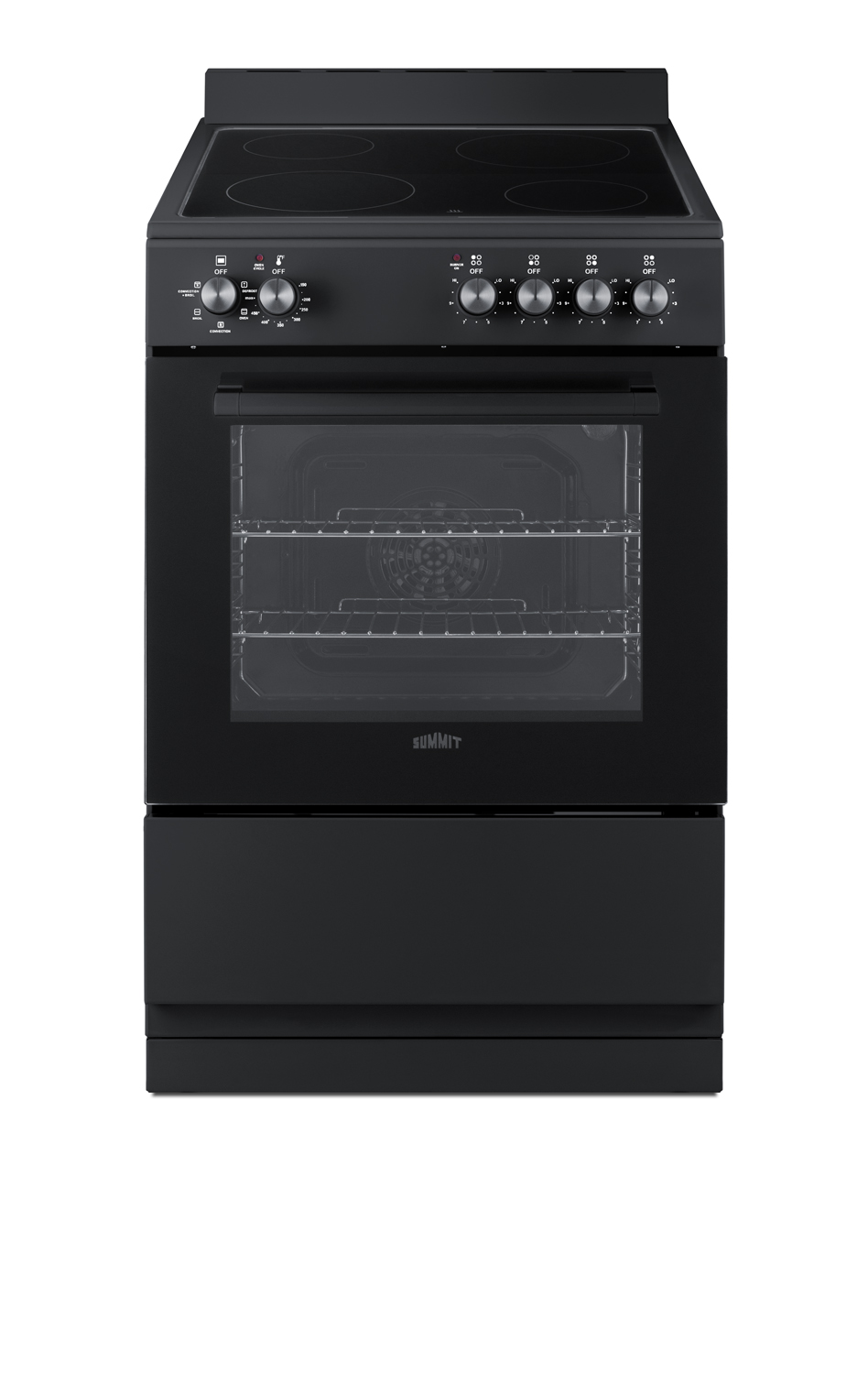 Summit 24 Wide Electric Smooth-Top Range
