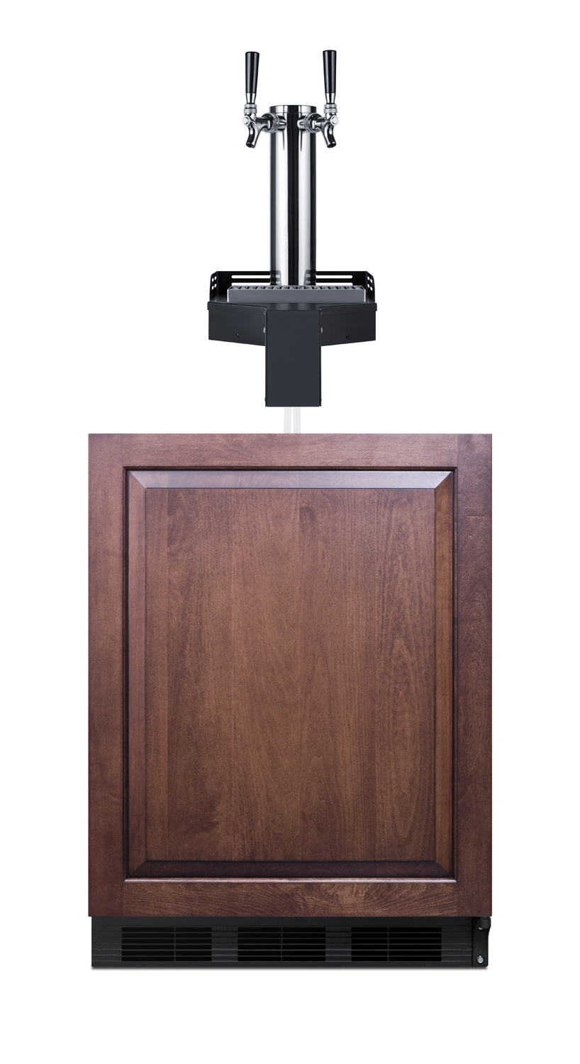Summit 24 Wide Built-In Floating Tap Cold Brew Kegerator, ADA-Compliant